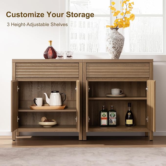 SICOTAS 87" Extra Large Buffet Cabinet - Image 4