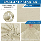 XINEAGE New 4 Pieces Couch Covers - Image 5