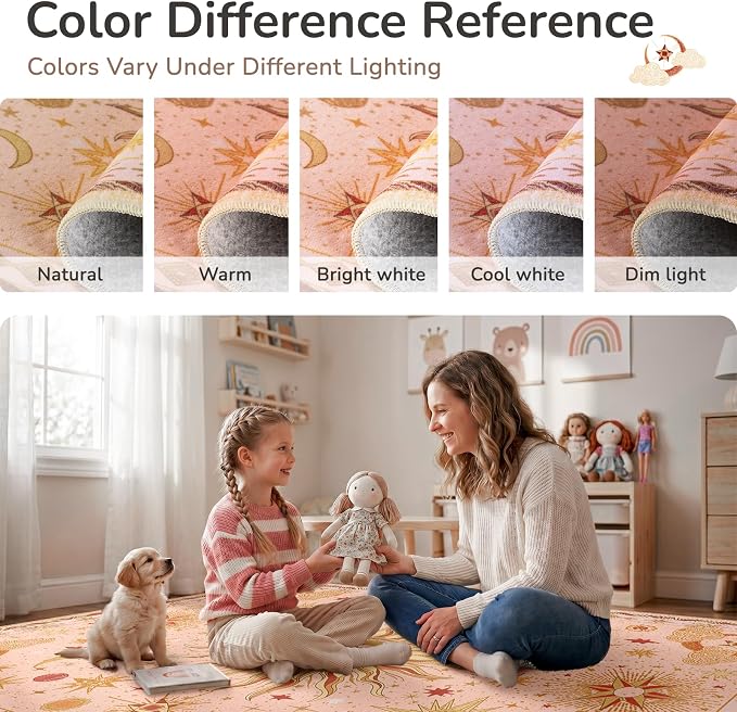Vacuum-Friendly, 2x10 Washable Area Rug - Image 6