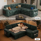 Vipbear 86" Modular Sectional Sleeper Sofa - Image 4