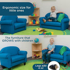 Children's Factory As We Grow Chair and Couch, Flexible Seating - Image 3