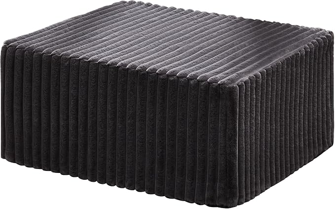 Hobestluk Rectangle Ottoman Memory Foam Footrest - Image 9