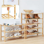 viewcare 5-Tier Bamboo Shoe Rack - Image 6