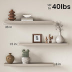 Fun Memories 36Inch Floating Shelves - Image 3