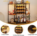 JKsmart Small Wine Bar Cart - Image 4