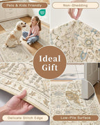 Madane Washable Kitchen Rug Set of 3 Small Area Rugs Non-Slip - Image 6