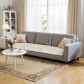 Hokway Velvet Couch Cushion Covers Water Resistant Seat Covers Stretch Sofa by Hokway