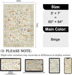 DUKINO 5x7 Area Rugs, Washable Animal Rug - Image 2
