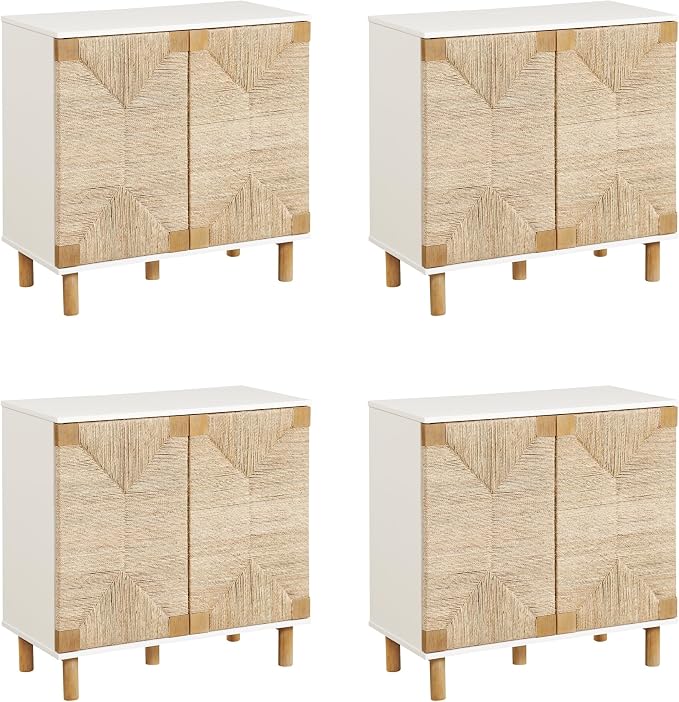 Nathan James Beacon Accent Natural Sideboard Storage Cabinet TV Stand - Image 6