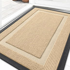 OLANLY Front Door Mat Outside 29.5x17, All-Season Heavy-Duty Rubber Doormat | by OLANLY