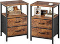 Huuger Night Stand Set 2, Nightstand by Huuger