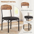 Jocoevol Dining Chairs Set of 4 - Image 8