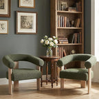 VKNOW Accent Chair Living Room Chair, Modern Upholstered Arm Chair - Image 9