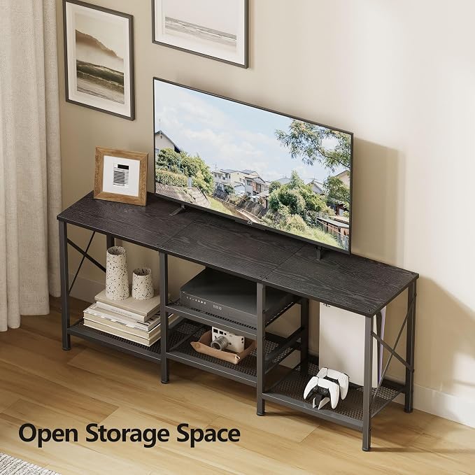JARHETUN TV Stand for 55 Inch TV, Entertainment Center - Image 4