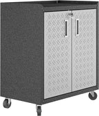 Manhattan Comfort Fortress Collection Modern Designed Mobile Storage Garage by ManhattanComfort