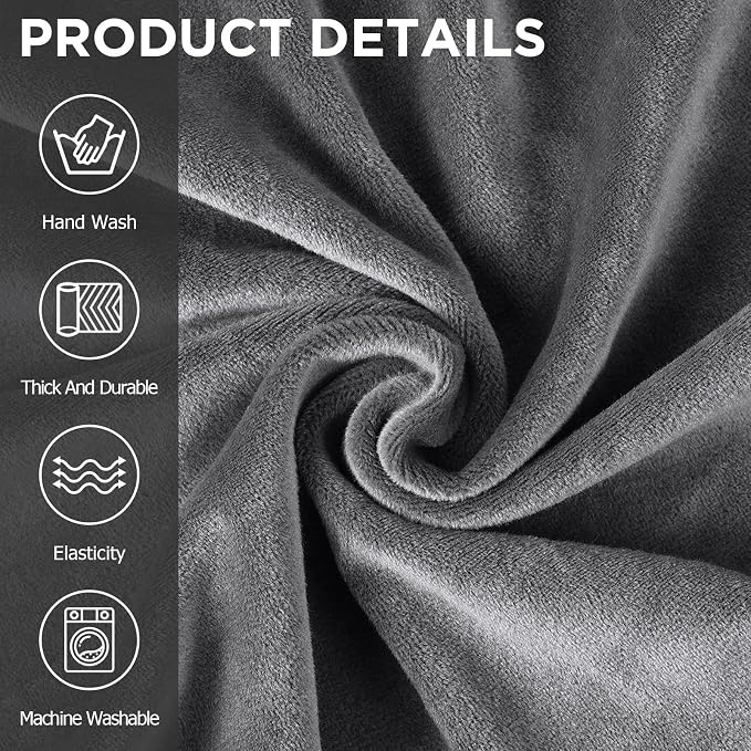 Peryiter 3 Pcs Couch and Loveseat Covers Set Sofa Cover - Image 3
