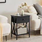 VECELO Nightstands Set of 2, Modern Bedside End Tables, Night Stands - Image 5