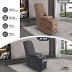 ANARACHON Leather Look Recliner Console Cover - Image 5