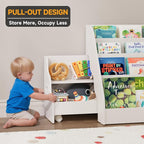 2-in-1 Montessori Kids Bookshelf - Image 6