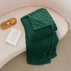 BEDELITE Dark Green Twin Blanket - Image 6