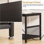 VECELO TV Stand with Power Outlets - Image 4