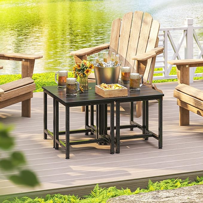 ODK Outdoor Side Table, Adirondack Patio End Table - Image 7