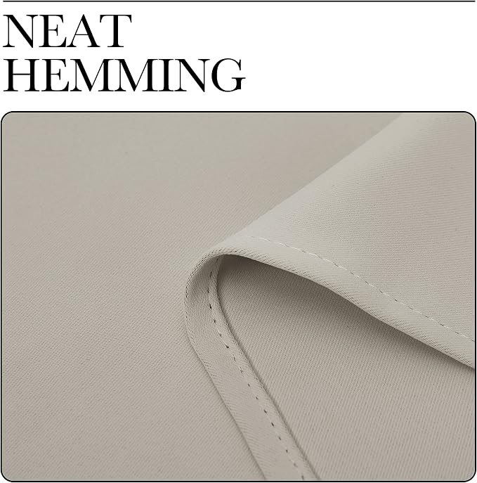 NICETOWN Blackout Curtains for Living Room, Darkening Window Curtain Panels - Image 8