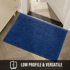 Sturdy Front Door Mat, Absorbent Muddy Dirt Resist Welcome Door Mats Outdoor - Image 6