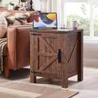 OKD Farmhouse Nightstand Set of 2 - Image 2