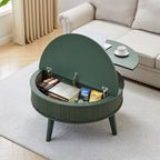 Round Lift Top Coffee Table - Image 9