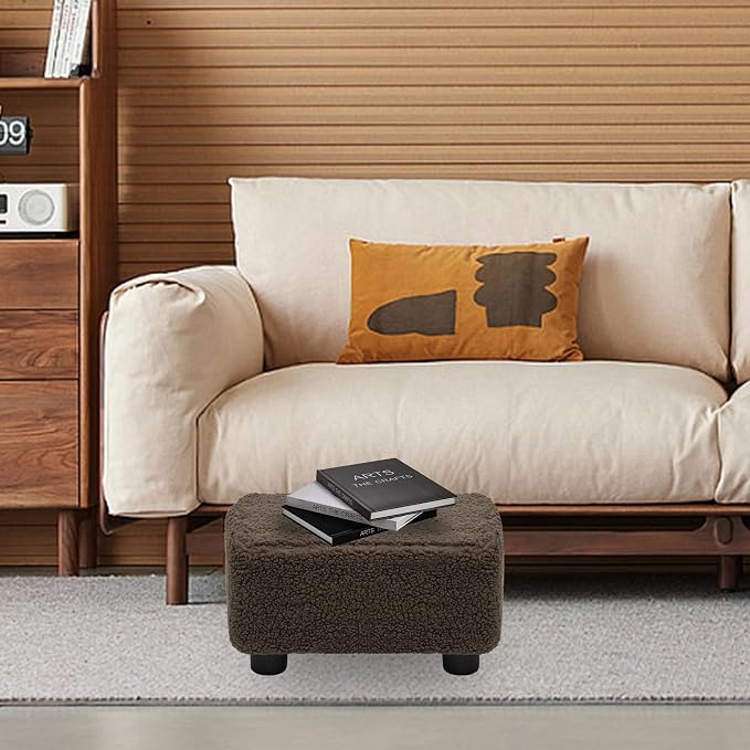 CAROLMADE Small Foot Stool Ottoman Footstool - Image 2