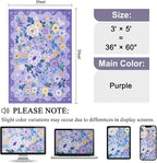 DUKINO 3x5 Area Rug, Floral Washable Rug - Image 2
