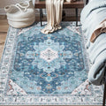 SERISSA 3x5 Washable Non Slip Boho Area Rug by SERISSAHomeDecorCollection