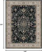 RELEANY Washable Area Rug, Large 10'x14', Water Repellent, Pet Friendly - Image 2