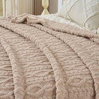 Brown Throw Blanket - Image 3