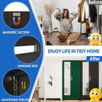 GAIOUS Metal Wardrobe Cabinet - Image 4