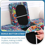 Printed Couch Cushion Covers, Sofa Covers Washable - Image 3