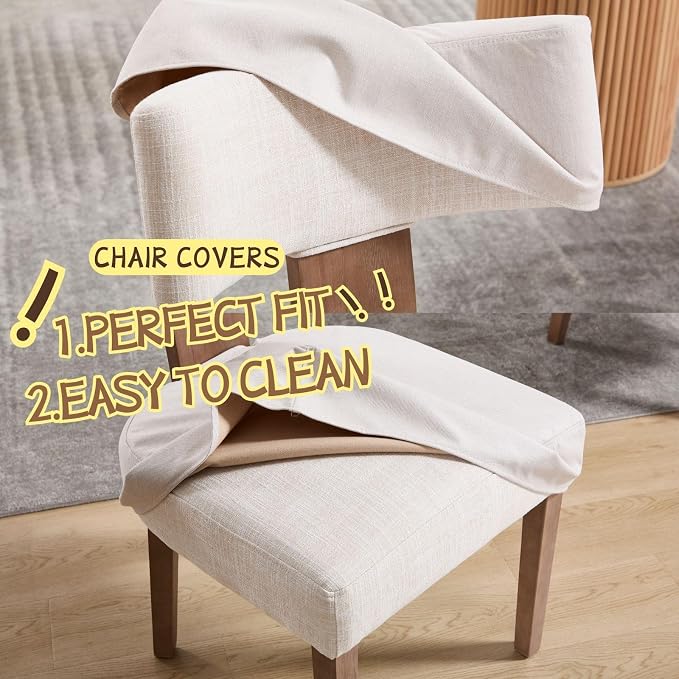HNY Mid Century Modern Dining Chairs Set of 6 - Image 7
