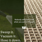 WaterHog Squares Front Door Mat Indoor Outdoor Entrance, All-Weather Mats | - Image 7