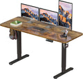 BIZUM Electric Standing Desk 63 x 24 Inch Computer Desk-Gaming Desk Rustic by Unknown