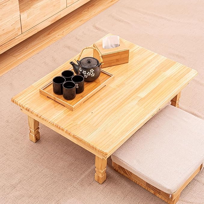 Folding Table, Korean Solid Wood Dining Table/Coffee Table/Study Table/Kang - Image 5