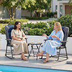 Outsunny 3 Piece Outdoor Patio Furniture Set - Image 8