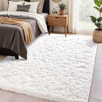 Chicrug Soft Area Rugs for Bedroom Living Room Plush Fluffy Rug 9x12 | Shag - Image 3