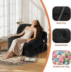 Folding Sofa Bed, Convertible Sleeper Chair - Image 5