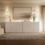 SICOTAS Buffet Cabinet with Storage 109.4" Large Modern Accent Storage Cabinet - Image 9