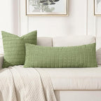 MIULEE Lumbar Corduroy Throw Pillow Cover - Image 3