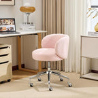 VINGLI Cute Small Swivel Desk Chair Comfy - Image 5