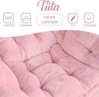 Tiita Lazy Chair with Ottoman, Comfy Leisure Sofa Armchair with Ottoman - Image 9