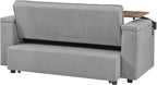 hansones 65'' 3-in-1 Folding Convertible Sofa Bed, Queen Size Pullout Sofa - Image 7