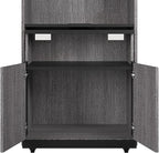 Bestar Orion Tall Storage Cabinet - Image 8